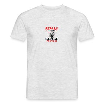 Mécanicien automobile Cadeau mécanicien automobile - T-shirt homme - gris chiné - Devant - AI Model Male 178 dark (178cm)
