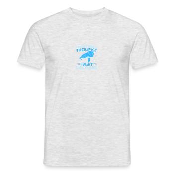 Dolphin Dolphin Lover Animal Dolphins Gift - Men's T-Shirt - heather grey - Front - AI Model Male 178 dark (178cm)