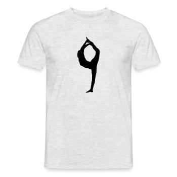 Cheerleading, Cheerleader - Gymnastics - T-shirt homme - gris chiné - Devant - AI Model Male 178 dark (178cm)