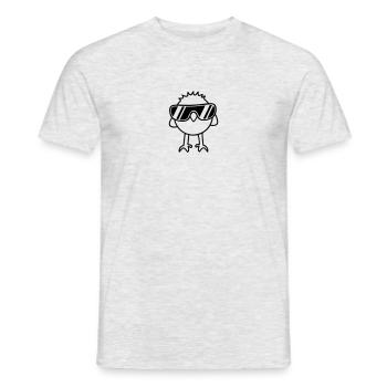 Cool Chick - Men's T-Shirt - heather grey - Front - AI Model Male 178 dark (178cm)