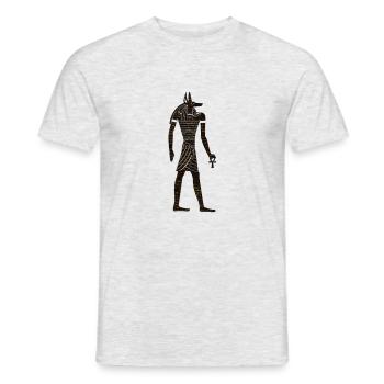 Ägypten Ägypten Isis Pharaonen Pharaonen Pyramide Afrika - Männer T-Shirt - Grau meliert - Vorne - AI Model Male 178 dark (178cm)