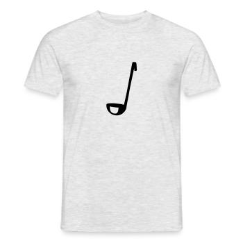 Kochen - Männer T-Shirt - Grau meliert - Vorne - AI Model Male 178 dark (178cm)