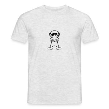 Cool - T-shirt homme - gris chiné - Devant - AI Model Male 178 dark (178cm)