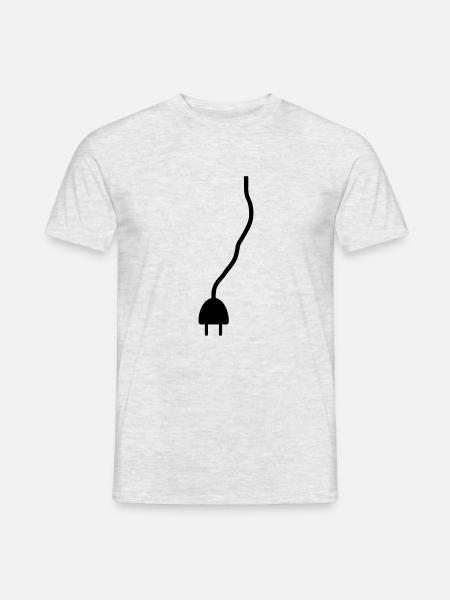 Branchez - T-shirt homme - gris chiné