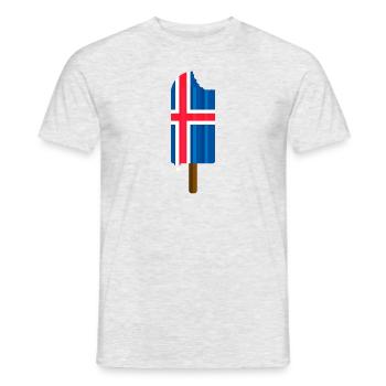 Taste of Iceland - Men's T-Shirt - heather grey - Front - AI Model Male 178 dark (178cm)