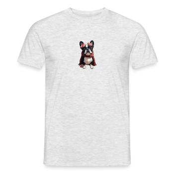 Pretty Bully - T-shirt homme - gris chiné - Devant - AI Model Male 178 dark (178cm)