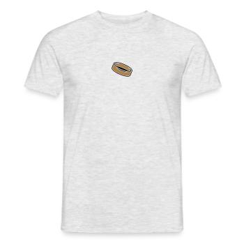Anneau (2c) - T-shirt homme - gris chiné - Devant - AI Model Male 178 dark (178cm)