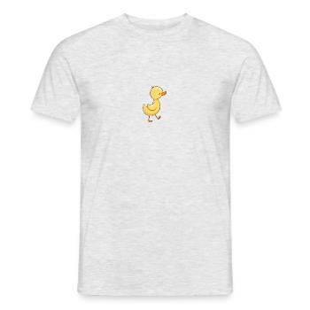 1000000000000000000000000 - T-shirt homme - gris chiné - Devant - AI Model Male 178 dark (178cm)