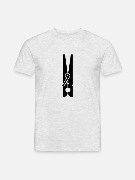 Clothes Peg / Clothes Peg (1c) - Men's T-Shirt - heather grey