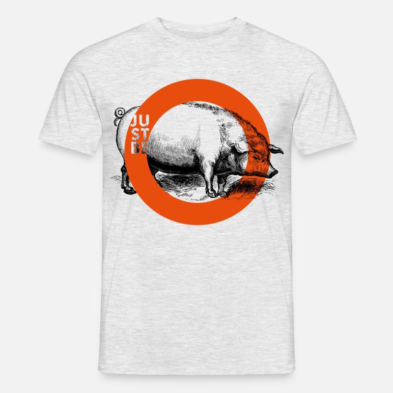 ThinkBick FIF7 - Männer T-Shirt - Grau meliert