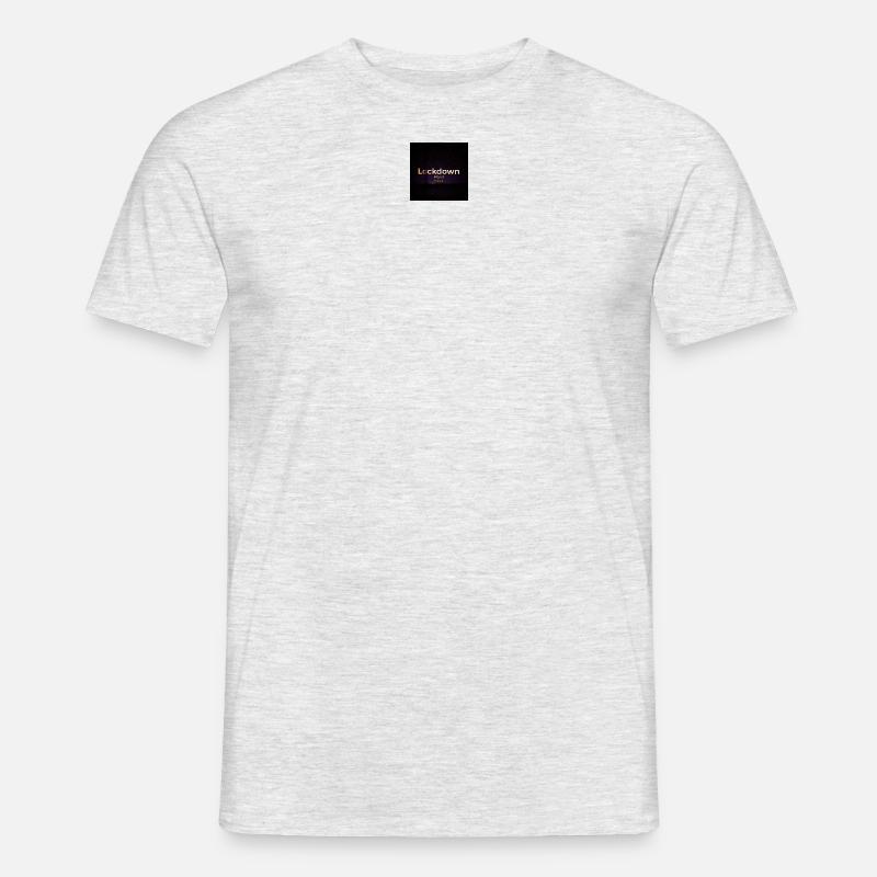 Lockdown B-Sides - Männer T-Shirt - Grau meliert