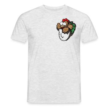 Poket Animals - Männer T-Shirt - Grau meliert - Vorne - AI Model Male 178 dark (178cm)