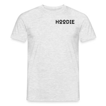 Hoodie Shirts - Männer T-Shirt - Grau meliert - Vorne - AI Model Male 178 dark (178cm)