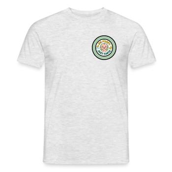 Keine, nur Toots - Abzeichen-Design - Männer T-Shirt - Grau meliert - Vorne - AI Model Male 178 dark (178cm)