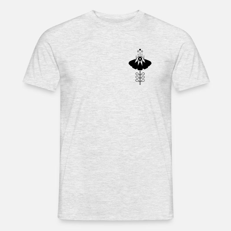 Flower - Männer T-Shirt - Grau meliert