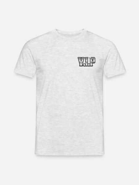 VIP - Männer T-Shirt - Grau meliert