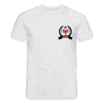 Nice Tirol motif for him and her. - Men's T-Shirt - heather grey - Front - AI Model Male 178 dark (178cm)