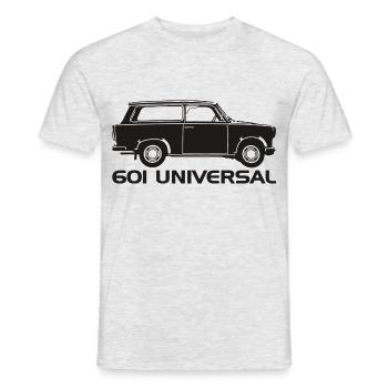  601 Kombi Trabi - Männer T-Shirt - Grau meliert - Vorne - AI Model Male 178 dark (178cm)