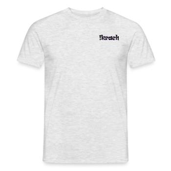 Krach - Männer T-Shirt - Grau meliert - Vorne - AI Model Male 178 dark (178cm)