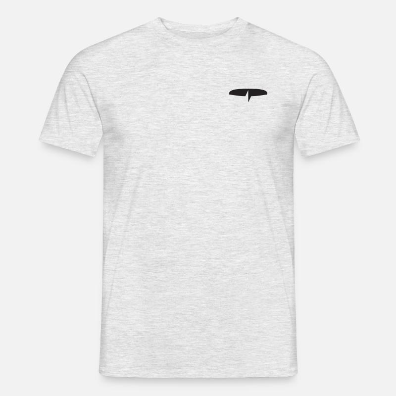 PARAGLIDING - BLACK EDITION - Männer T-Shirt - Grau meliert