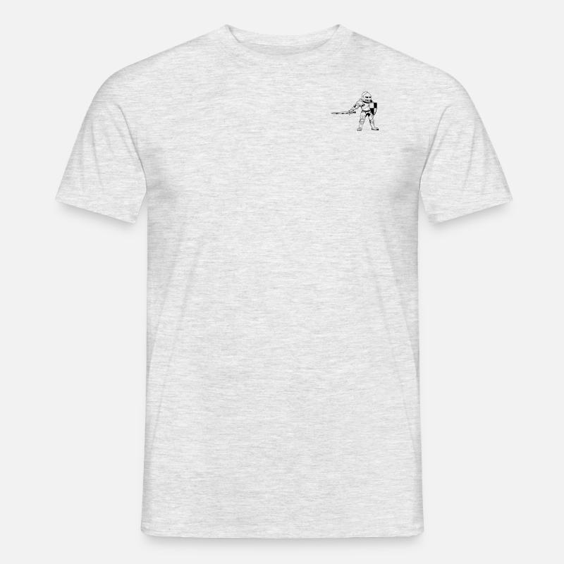 Chivalry - Männer T-Shirt - Grau meliert