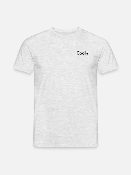 Cool - T-shirt homme - gris chiné