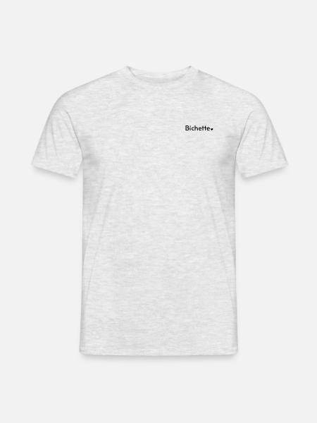 Bichette - T-shirt homme - gris chiné