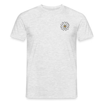 Daisy - Men's T-Shirt - heather grey - Front - AI Model Male 178 dark (178cm)