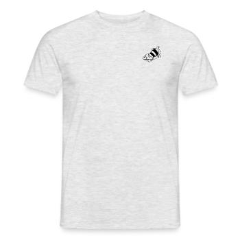 Chippin - Men's T-Shirt - heather grey - Front - AI Model Male 178 dark (178cm)