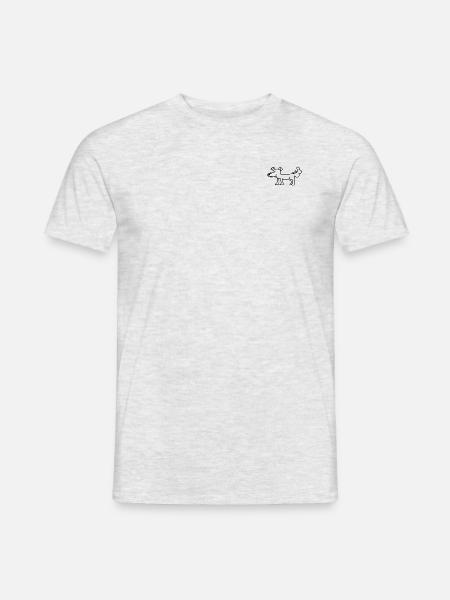 Anti-Zoo Dax - Men's T-Shirt - heather grey