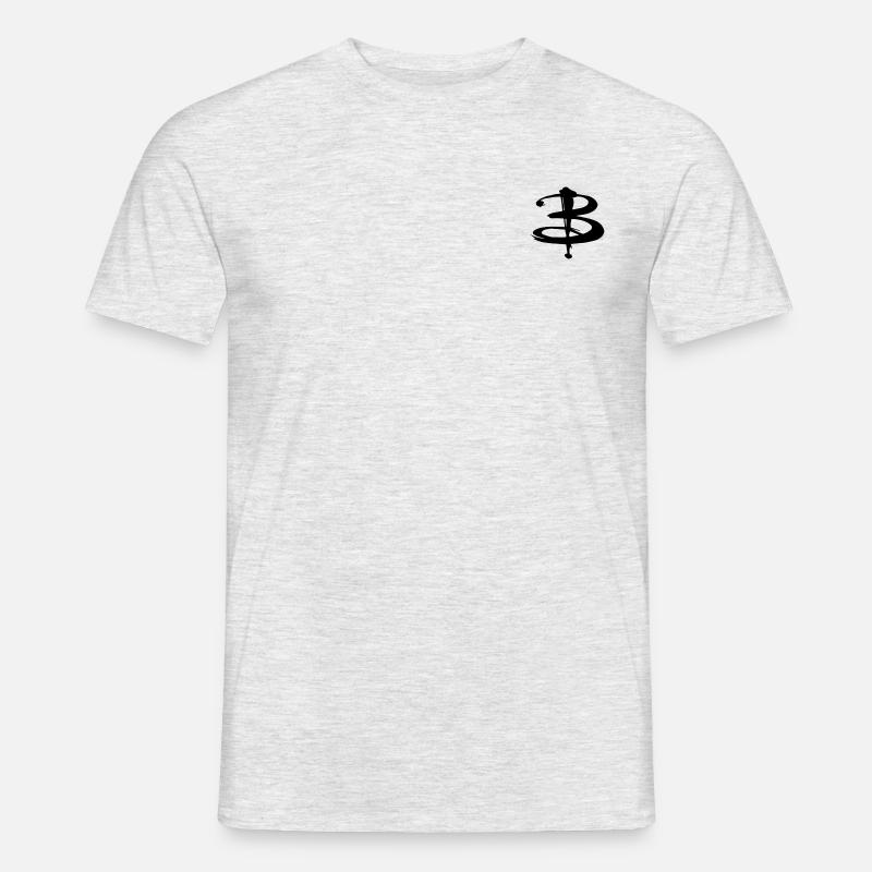 B is for Buffy - Men’s T-shirt - heather grey
