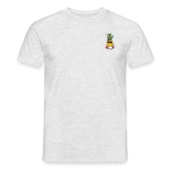 Ananas - Männer T-Shirt - Grau meliert - Vorne - AI Model Male 178 dark (178cm)
