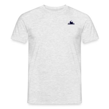 Berge - Männer T-Shirt - Grau meliert - Vorne - AI Model Male 178 dark (178cm)