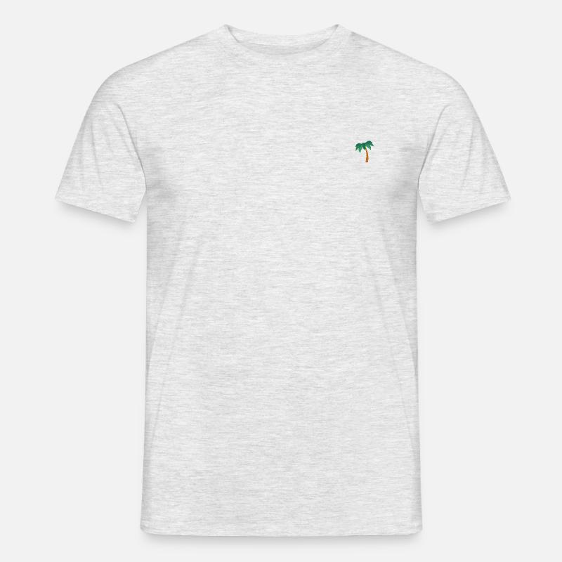 palm - Männer T-Shirt - Grau meliert
