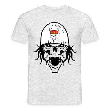Köln - Männer T-Shirt - Grau meliert - Vorne - AI Model Male 178 dark (178cm)