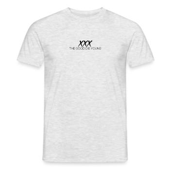 XXXTentacion - The Good The Young - Men's T-Shirt - heather grey - Front - AI Model Male 178 dark (178cm)