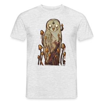 The Third Eye - Männer T-Shirt - Grau meliert - Vorne - AI Model Male 178 dark (178cm)
