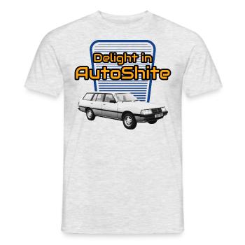 Lonsdale 2.6 Estate Delight in AutoShite - Men's T-Shirt - heather grey - Front - AI Model Male 178 dark (178cm)