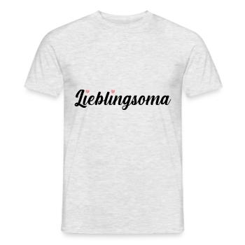 Großmutter Oma - Männer T-Shirt - Grau meliert - Vorne - AI Model Male 178 dark (178cm)