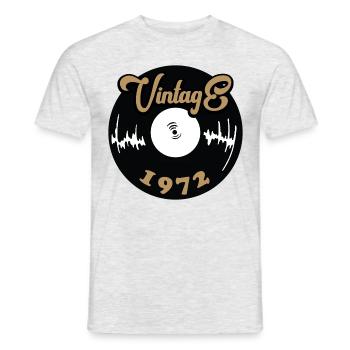 Millésime 1972 - T-shirt homme - gris chiné - Devant - AI Model Male 178 dark (178cm)