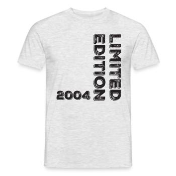 Millésime 2004 - T-shirt homme - gris chiné - Devant - AI Model Male 178 dark (178cm)