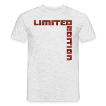 Limited Edition - Männer T-Shirt - Grau meliert - Vorne - AI Model Male 178 dark (178cm)