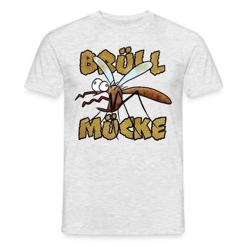 Howler Mosquito - Men's T-Shirt - heather grey - Front - AI Model Male 178 dark (178cm)