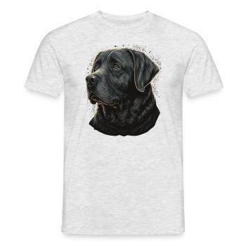 Veretan Labrador Retriever - Männer T-Shirt - Grau meliert - Vorne - AI Model Male 178 dark (178cm)