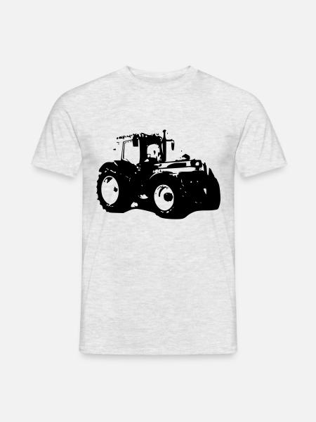 IHC 1455 XL - Mænd T-shirt - grå meleret