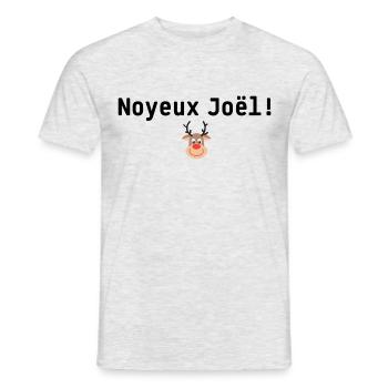 Noyeux JoËl - T-shirt homme - gris chiné - Devant - AI Model Male 178 dark (178cm)
