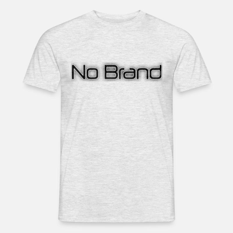 Pas de poussière de marque - T-shirt homme - gris chiné