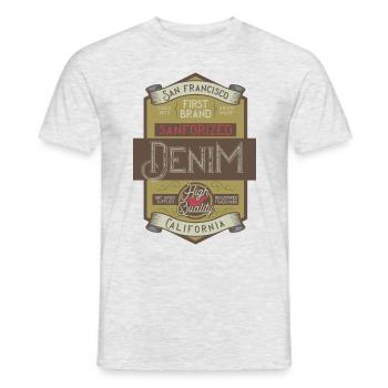 Bikers, motorcyclists - Men's T-Shirt - heather grey - Front - AI Model Male 178 dark (178cm)