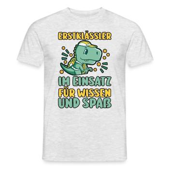 Daycare Leavers Back to School School Child Enrollment - Men's T-Shirt - heather grey - Front - AI Model Male 178 dark (178cm)