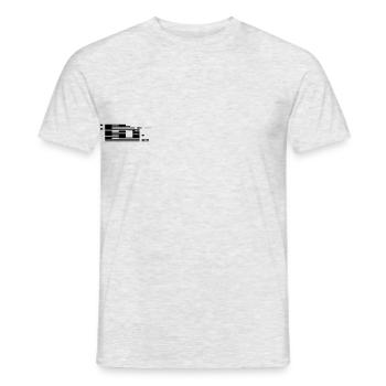 ALHAMDULILLAH Kufische Kalligraphie - Männer T-Shirt - Grau meliert - Vorne - AI Model Male 178 dark (178cm)